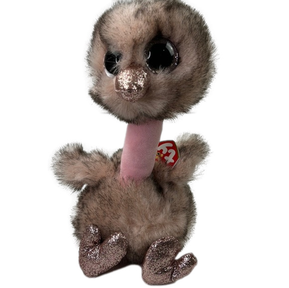 Ty Beanie Boos - Ostrich  Henna - Picture 1 of 8